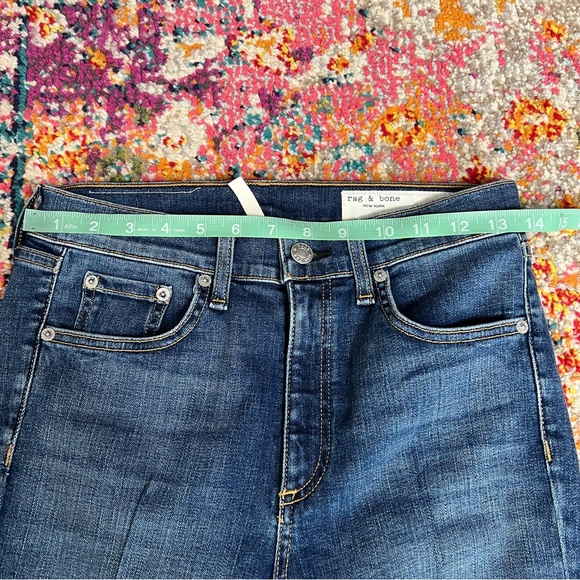 Rag and Bone Mason Seam Front Skinny Angled Hem Jeans. 27. $225 - Picture 9 of 14